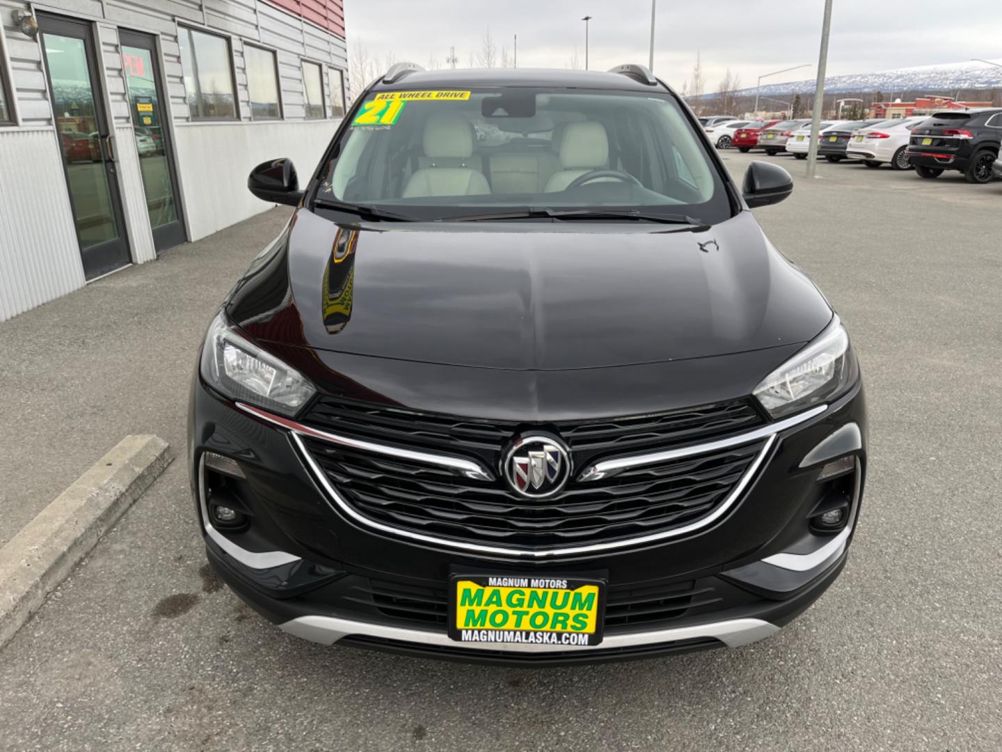 2021 BLACK /cream cloth BUICK ENCORE GX SELECT (KL4MMESL6MB) with an 1.3L engine, Automatic transmission, located at 1960 Industrial Drive, Wasilla, 99654, (907) 274-2277, 61.573475, -149.400146 - Photo#6